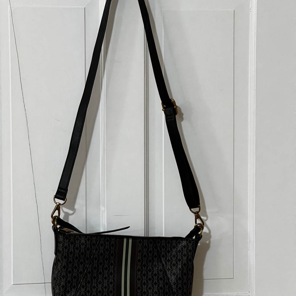 Fossil Black and Brown Shoulder Bag - Picture 5 of 5
